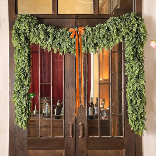 🏆LAST DAY SALE 49% OFF - 🎄2025 Christmas Artificial Cedar Garland