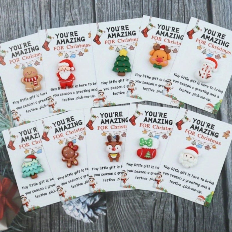 🔥🎁10PCS Little Pocket Christmas Hug