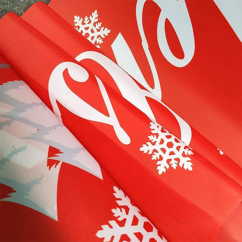 Christmas Outdoor Banner Flag Pulling🎄