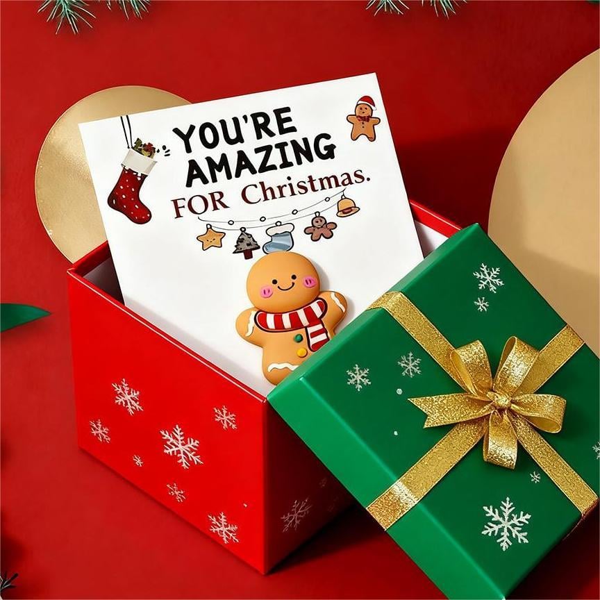 🔥🎁10PCS Little Pocket Christmas Hug