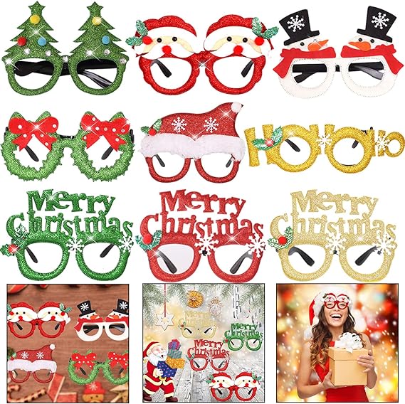 š2025 Christmas Hot Saleā”Festive Christmas Glasses ā Party Eyewear for All Ages