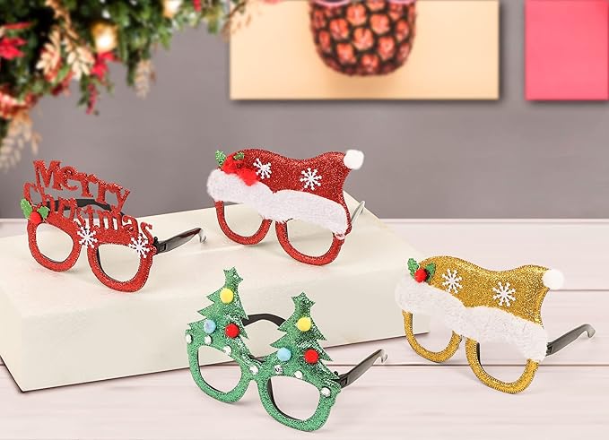 š2025 Christmas Hot Saleā”Festive Christmas Glasses ā Party Eyewear for All Ages