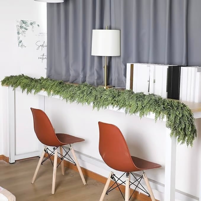 🏆LAST DAY SALE 49% OFF - 🎄2025 Christmas Artificial Cedar Garland