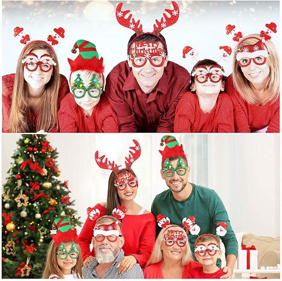 š2025 Christmas Hot Saleā”Festive Christmas Glasses ā Party Eyewear for All Ages