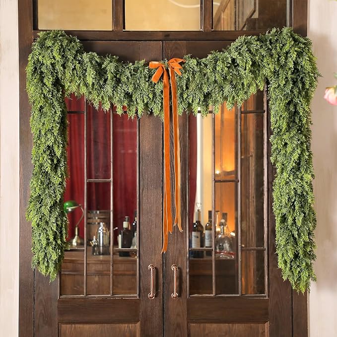 🏆LAST DAY SALE 49% OFF - 🎄2025 Christmas Artificial Cedar Garland