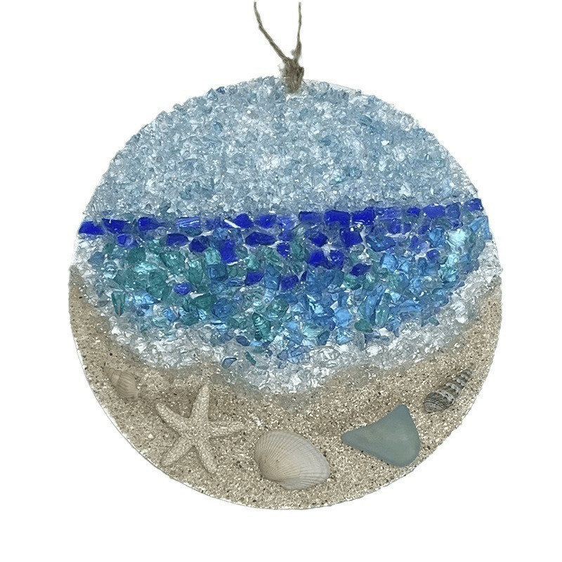 Christmas Tree Beach Ornament
