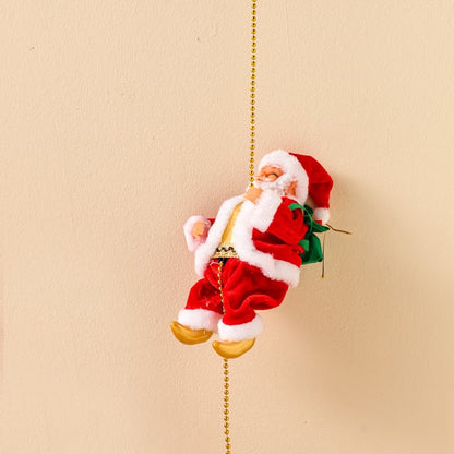 🎄Classic Climbing Beads Santa Claus, Christmas Decorations(Batteries Provide Your Own)