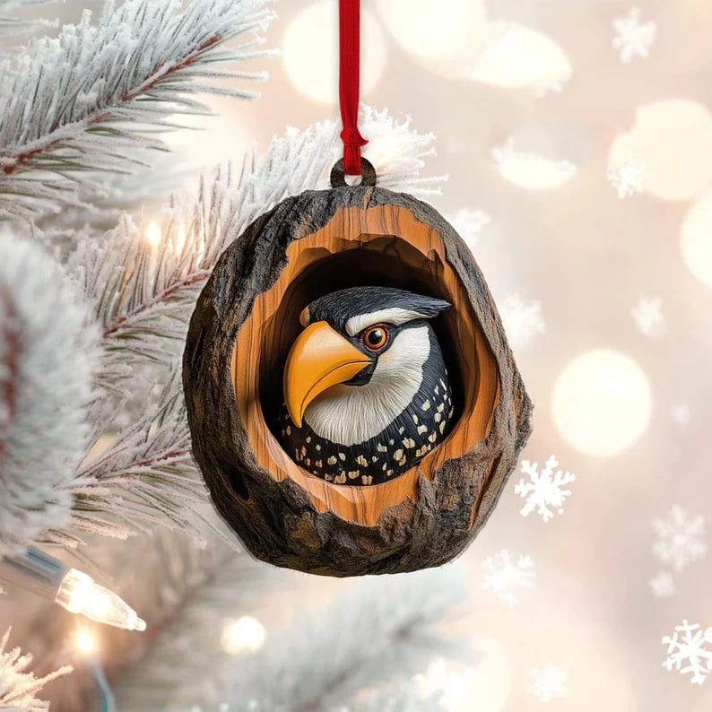 🎁Handmade 2D Acrylic Animal Christmas Ornament🎄