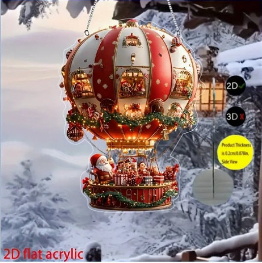 🎈Christmas Hot Air Balloon Decoration