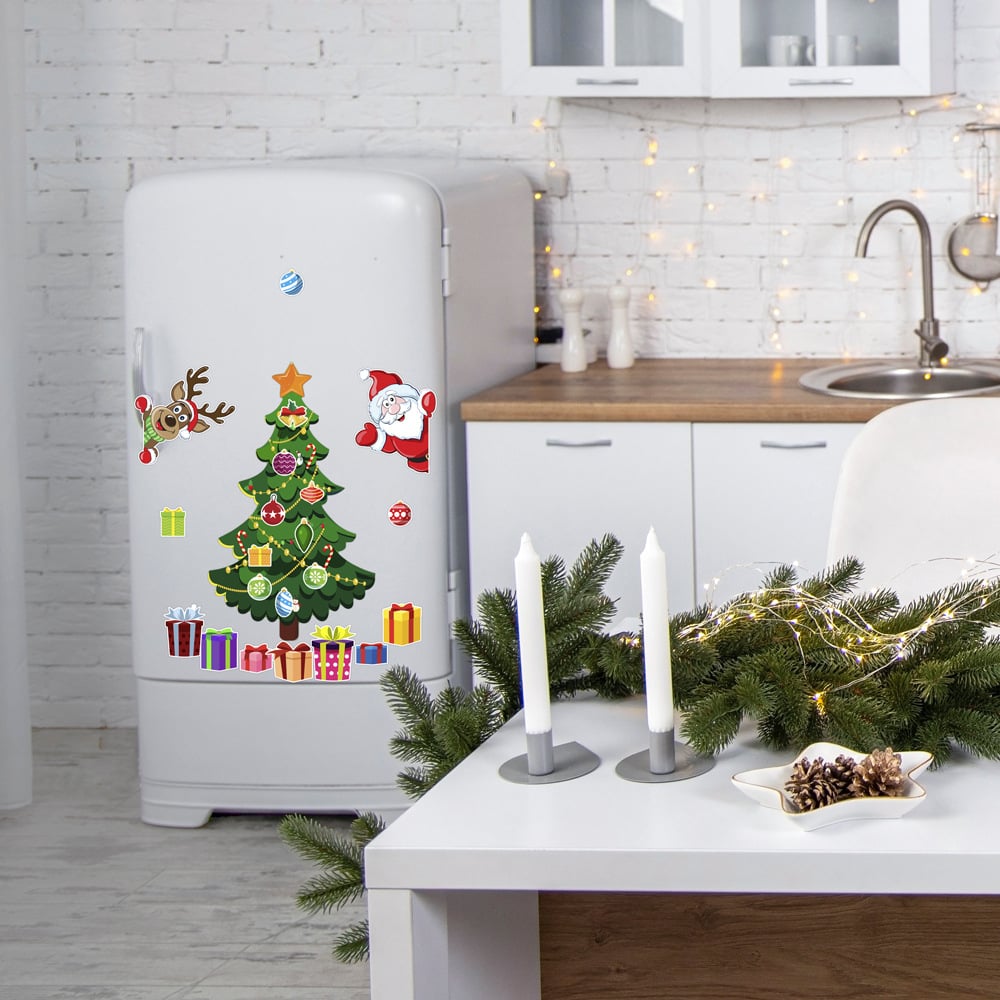 🔥2025 HOT SALE -🎅 Christmas Themed Magnetic Sticker