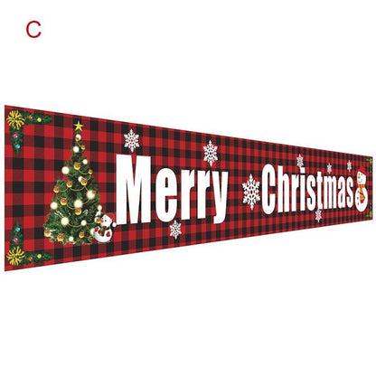 Christmas Outdoor Banner Flag Pulling🎄