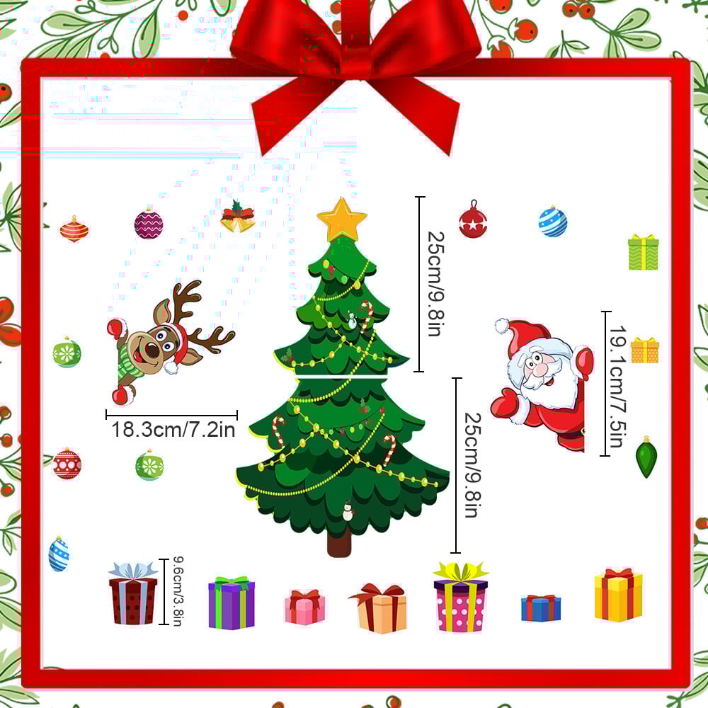 🔥2025 HOT SALE -🎅 Christmas Themed Magnetic Sticker
