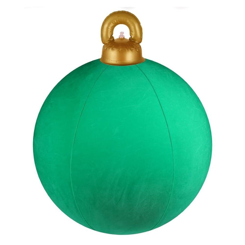Inflatable Velvet Christmas Balls Ornaments