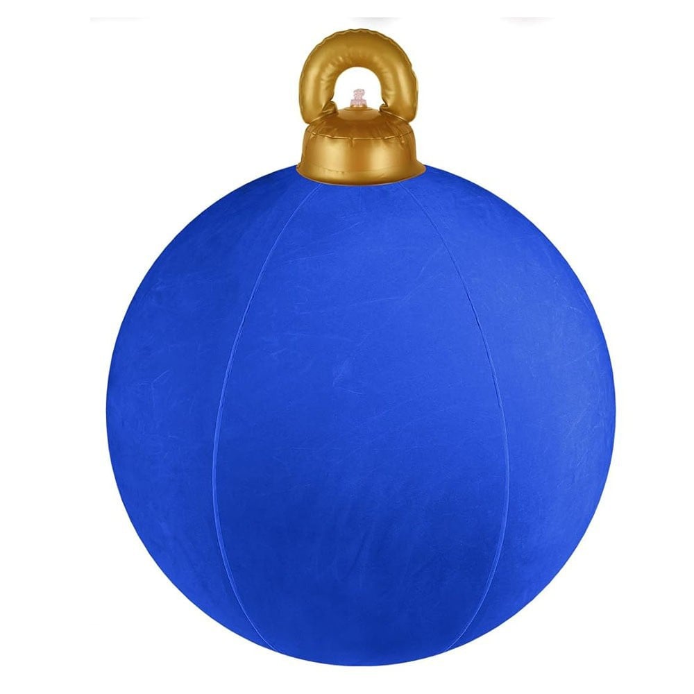 Inflatable Velvet Christmas Balls Ornaments