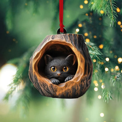 🎁Handmade 2D Acrylic Animal Christmas Ornament🎄