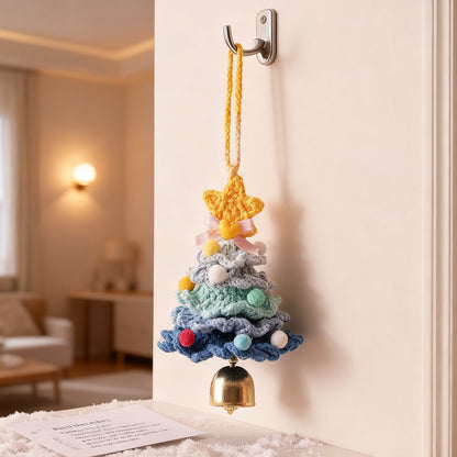 🎄Tiny Handmade Christmas Tree – Cozy Ornament & Heartfelt Holiday Gift