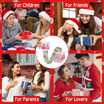 🎁BUY 1 GET 1 FREE🎅Christmas Money Gift Boxes