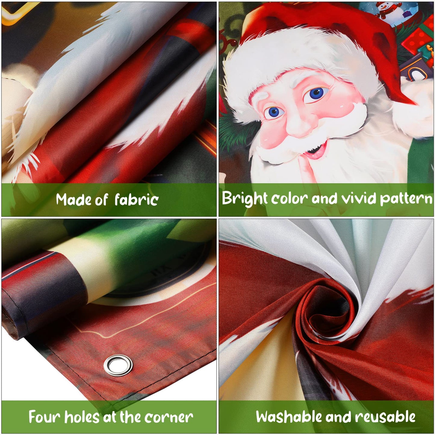 ✨ Christmas Best-Seller 🎄 - 🎅Christmas Door Cover Decoration