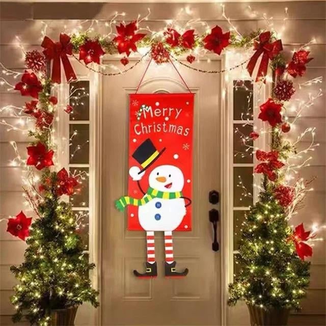 🎁Merry Christmas Window Sign Banners