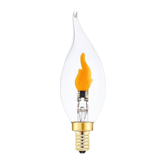 🔥E12 LED Flickering Flame Decoration Light Bulbs -Perfect Ambiance for Halloween Christmas(BUY 6 FREE SHIPPPING)