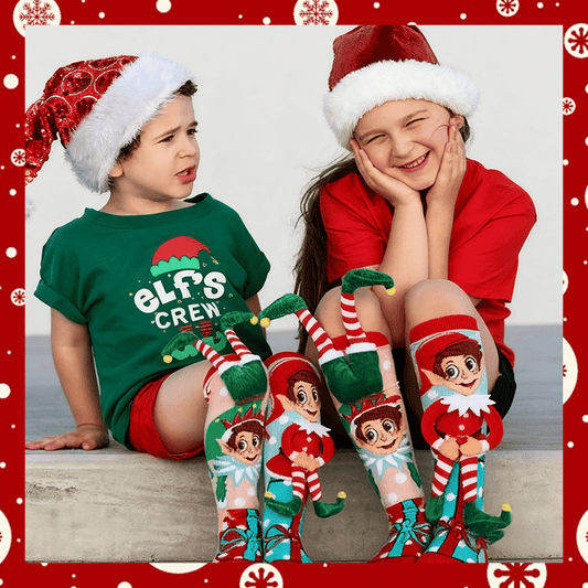 🎁 Super Christmas Gift · 🎄✨ Elf Christmas Socks