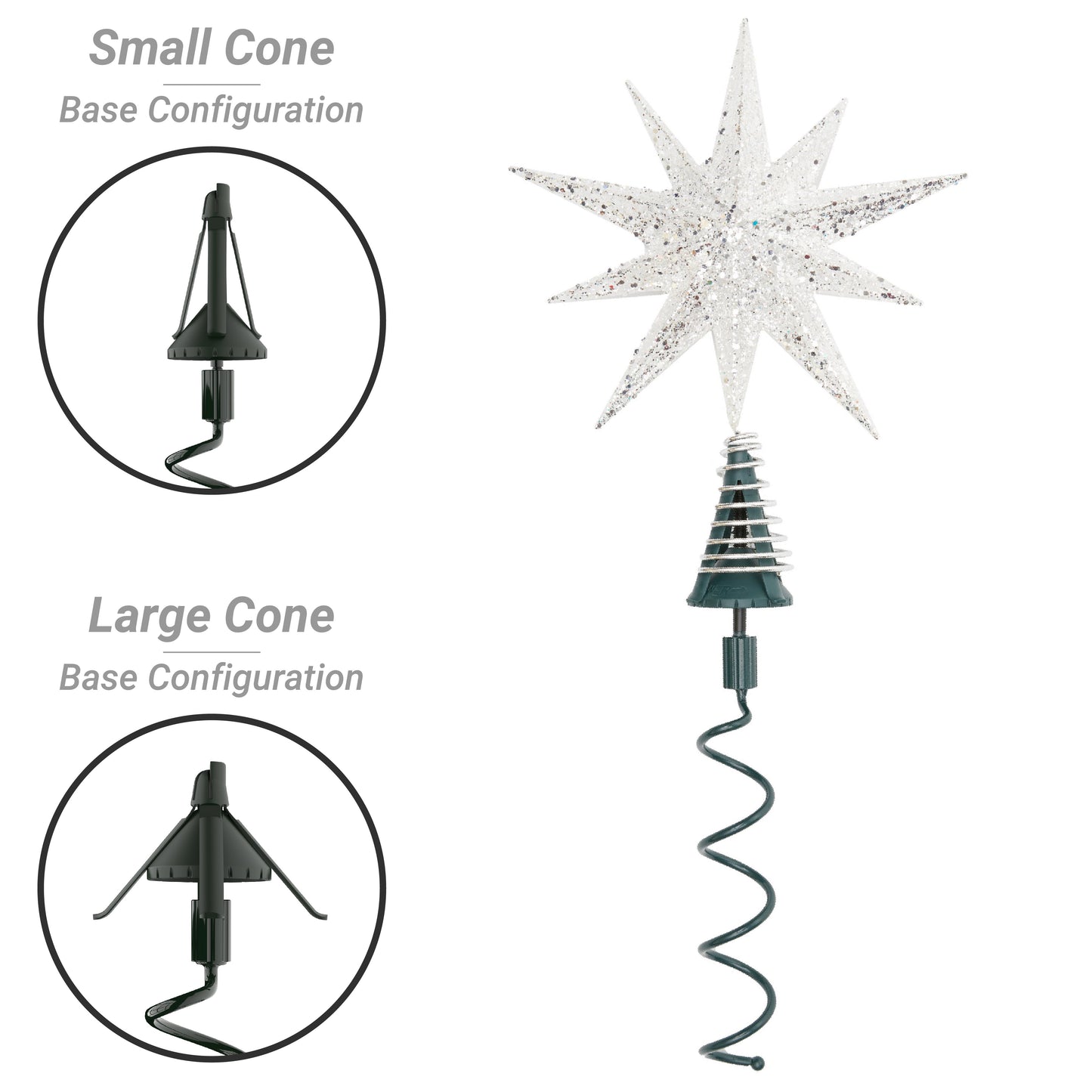 🔥 Christmas Best-Seller - 🎄✨Universal Christmas Tree Topper Holder