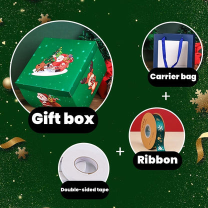 🎅💸 2025 Creative Christmas Gift Box🎁5-Story Surprise Explosion Gift Box with Ribbon