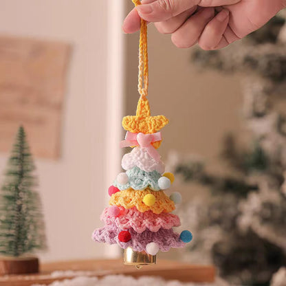 🎄Tiny Handmade Christmas Tree – Cozy Ornament & Heartfelt Holiday Gift