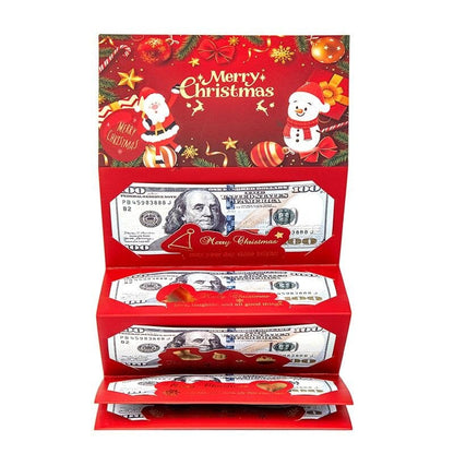 🎄 Christmas Cash Gift Envelope - Surprise Christmas Wallet