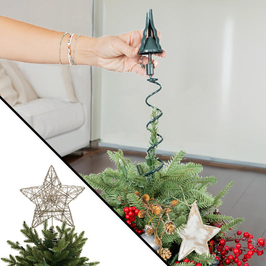 🔥 Christmas Best-Seller - 🎄✨Universal Christmas Tree Topper Holder