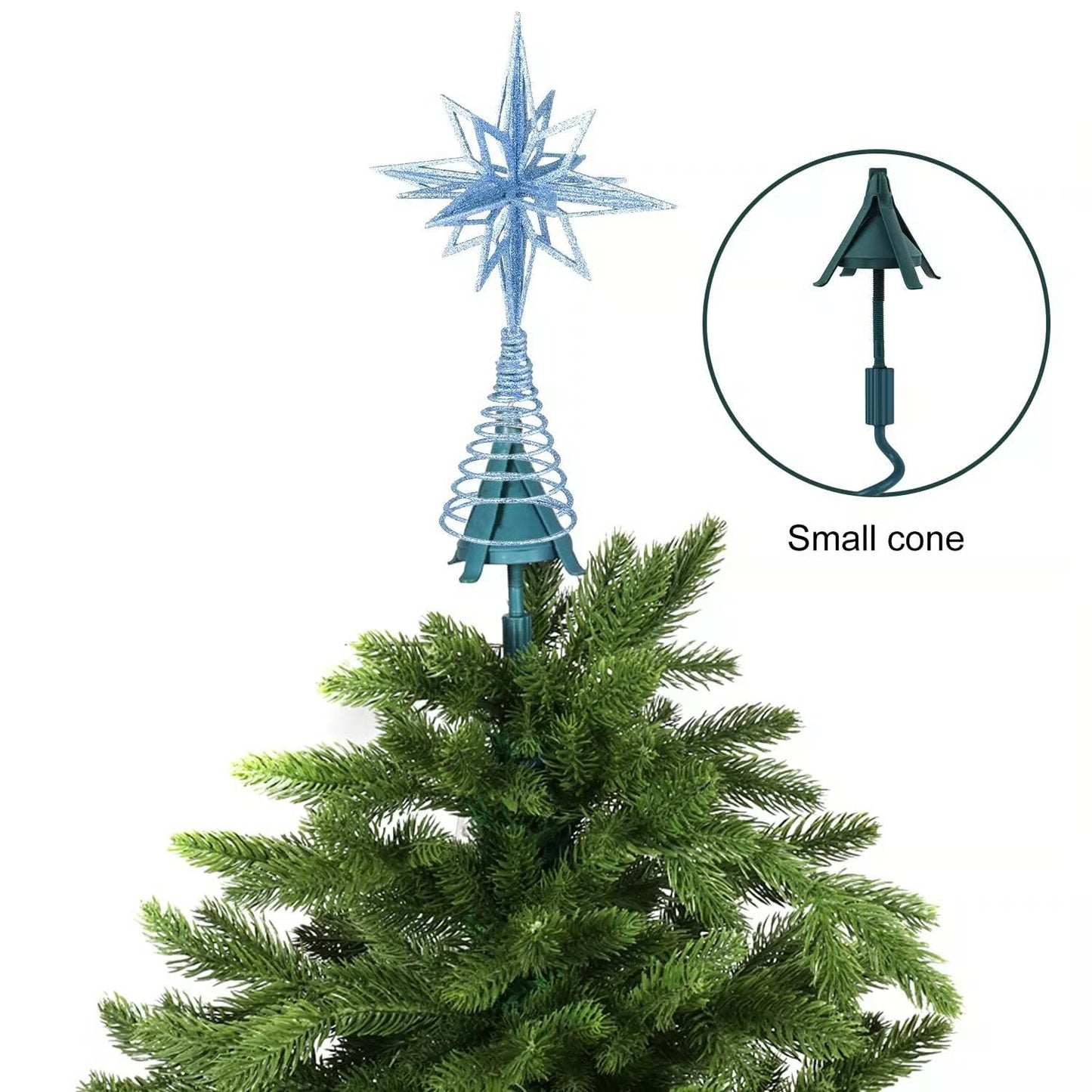🔥 Christmas Best-Seller - 🎄✨Universal Christmas Tree Topper Holder