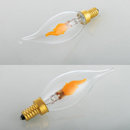 🔥E12 LED Flickering Flame Decoration Light Bulbs -Perfect Ambiance for Halloween Christmas(BUY 6 FREE SHIPPPING)