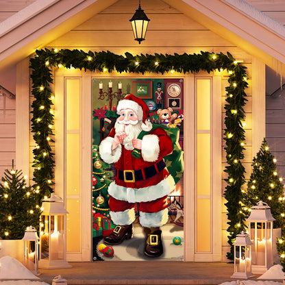 ✨ Christmas Best-Seller 🎄 - 🎅Christmas Door Cover Decoration