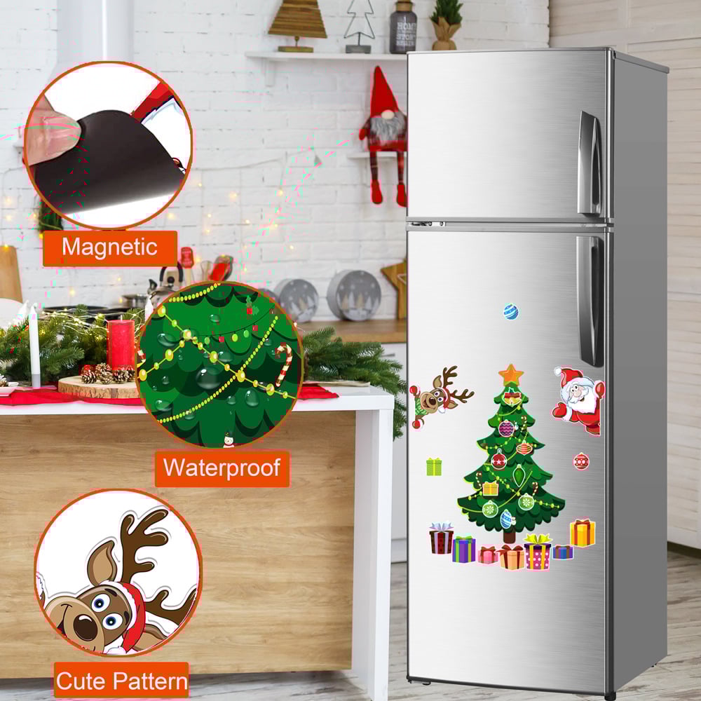🔥2025 HOT SALE -🎅 Christmas Themed Magnetic Sticker