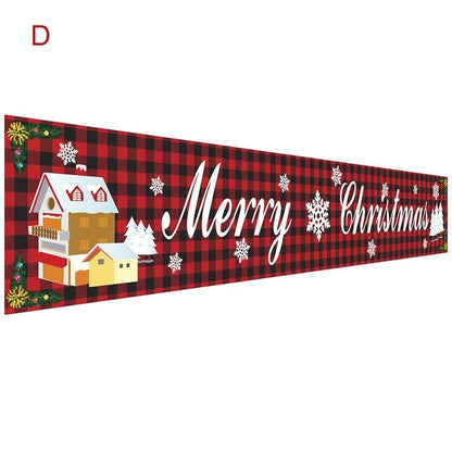 Christmas Outdoor Banner Flag Pulling🎄