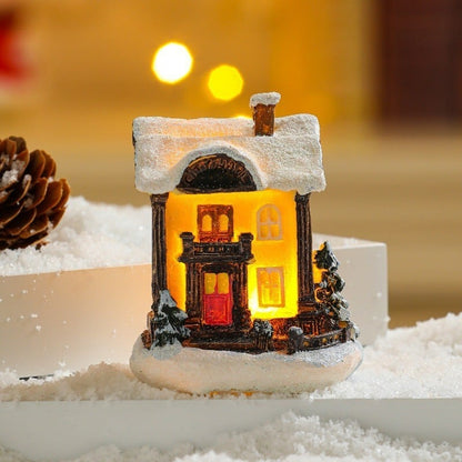 Christmas Village Set Led Light