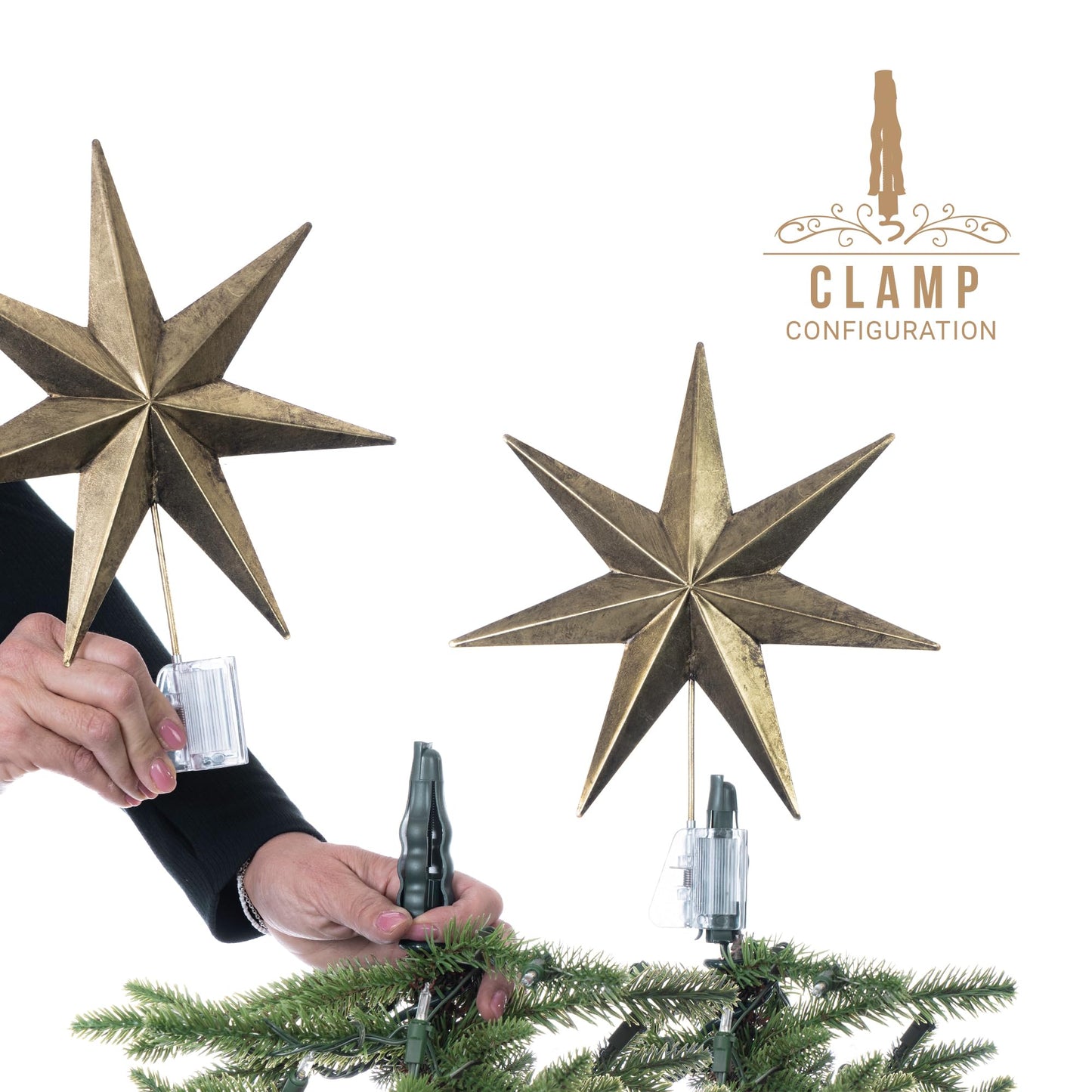 🔥 Christmas Best-Seller - 🎄✨Universal Christmas Tree Topper Holder