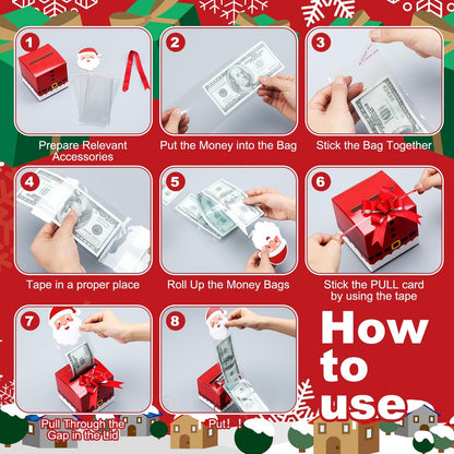 🎁BUY 1 GET 1 FREE🎅Christmas Money Gift Boxes