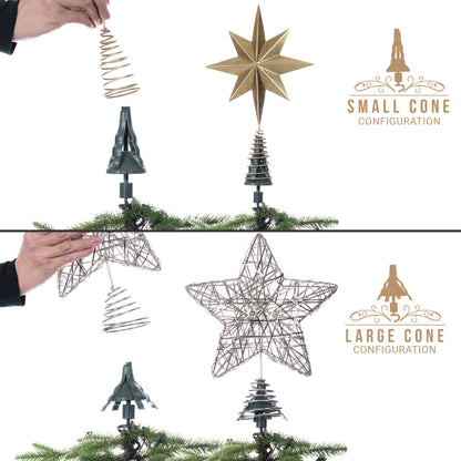 🔥 Christmas Best-Seller - 🎄✨Universal Christmas Tree Topper Holder