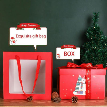 🎅💸 2025 Creative Christmas Gift Box🎁5-Story Surprise Explosion Gift Box with Ribbon
