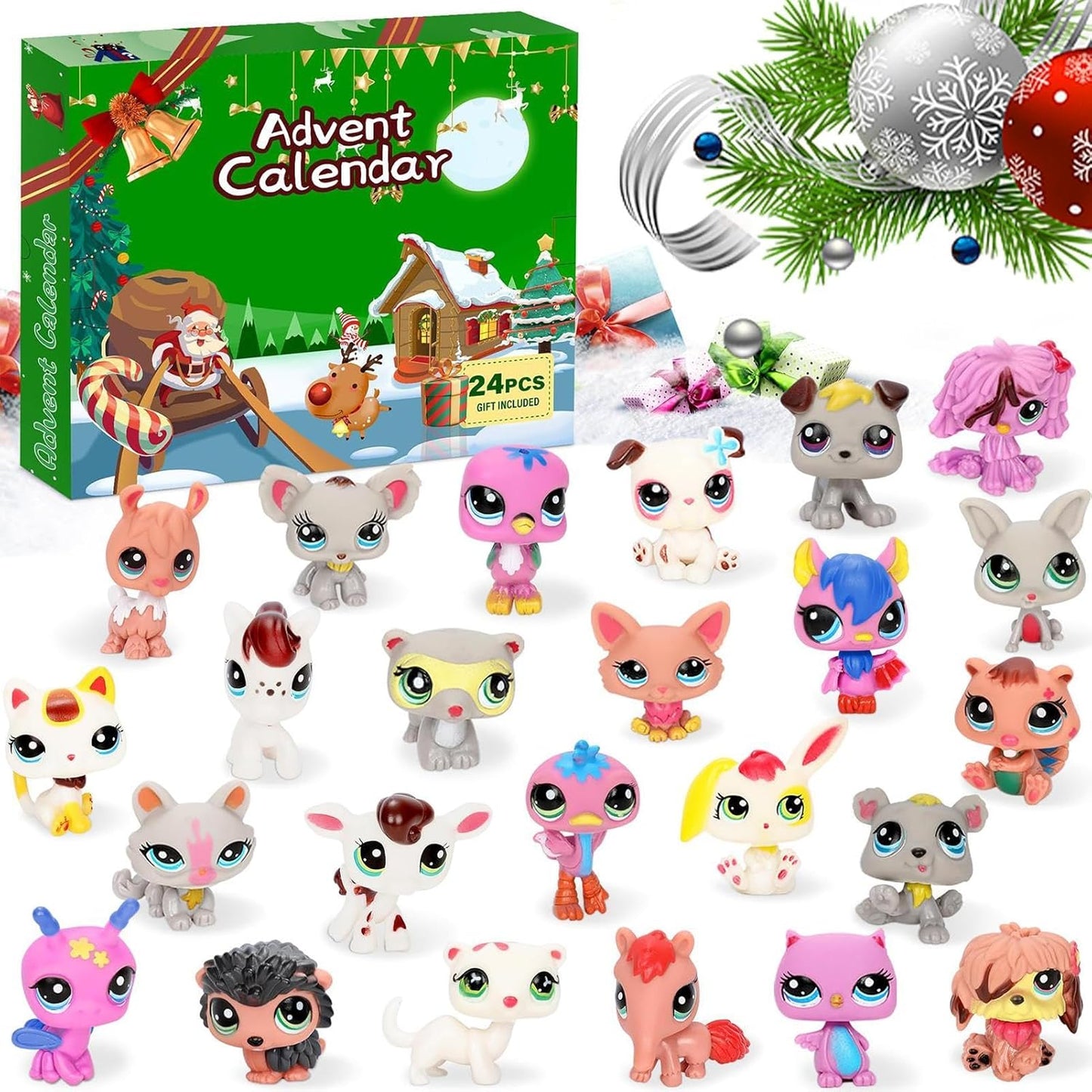Advent Calendar Christmas Littlest Shop Pett Shop Toy