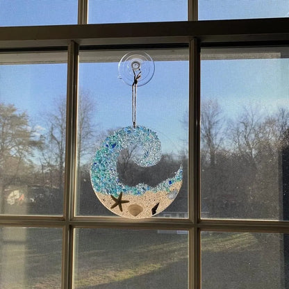 Christmas Tree Beach Ornament
