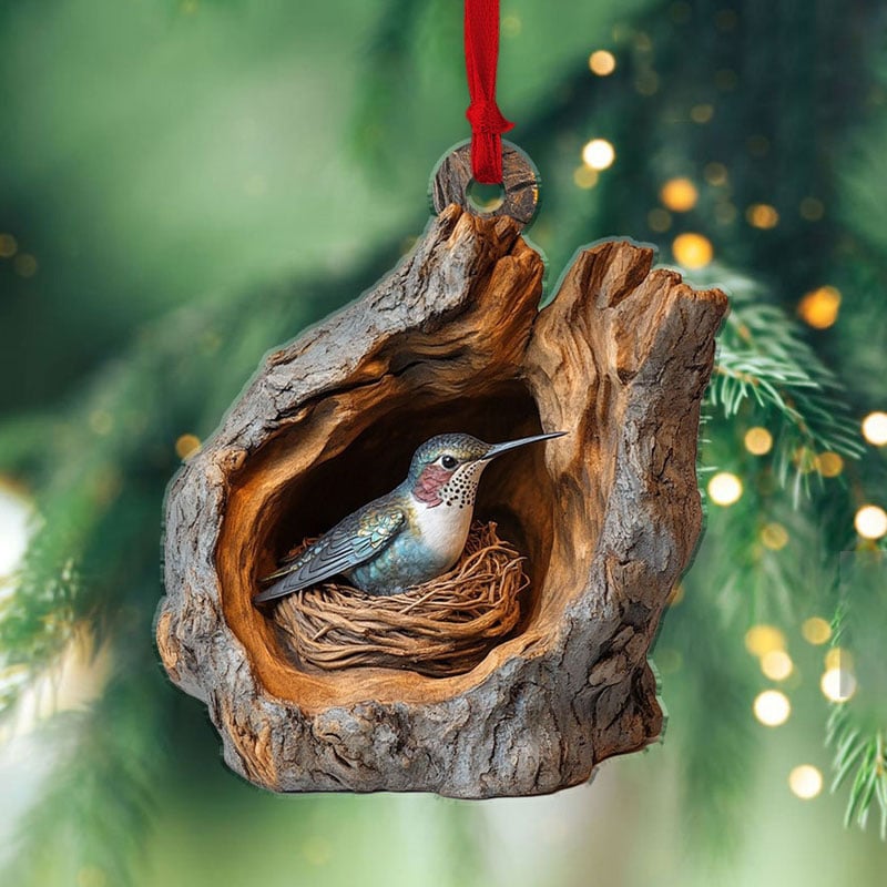 🎁Handmade 2D Acrylic Animal Christmas Ornament🎄