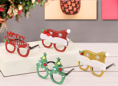 🏆2025 Christmas Hot Sale⚡Festive Christmas Glasses – Party Eyewear for All Ages