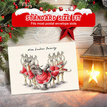 🔥Twelve Days of Christmas Cards Set