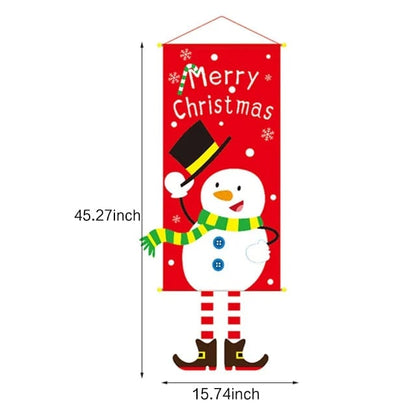 🎁Merry Christmas Window Sign Banners
